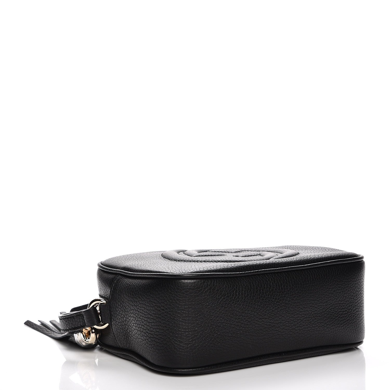 Gucci Pebbled Calfskin Small Soho Disco Bag Black 4 of 7