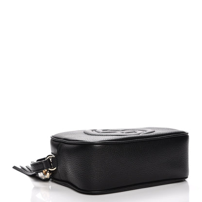 Gucci Pebbled Calfskin Small Soho Disco Bag Black 4 of 7