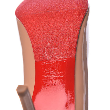 Christian Louboutin Patent Pigalle 85 Pumps 37 Nude 7 of 11