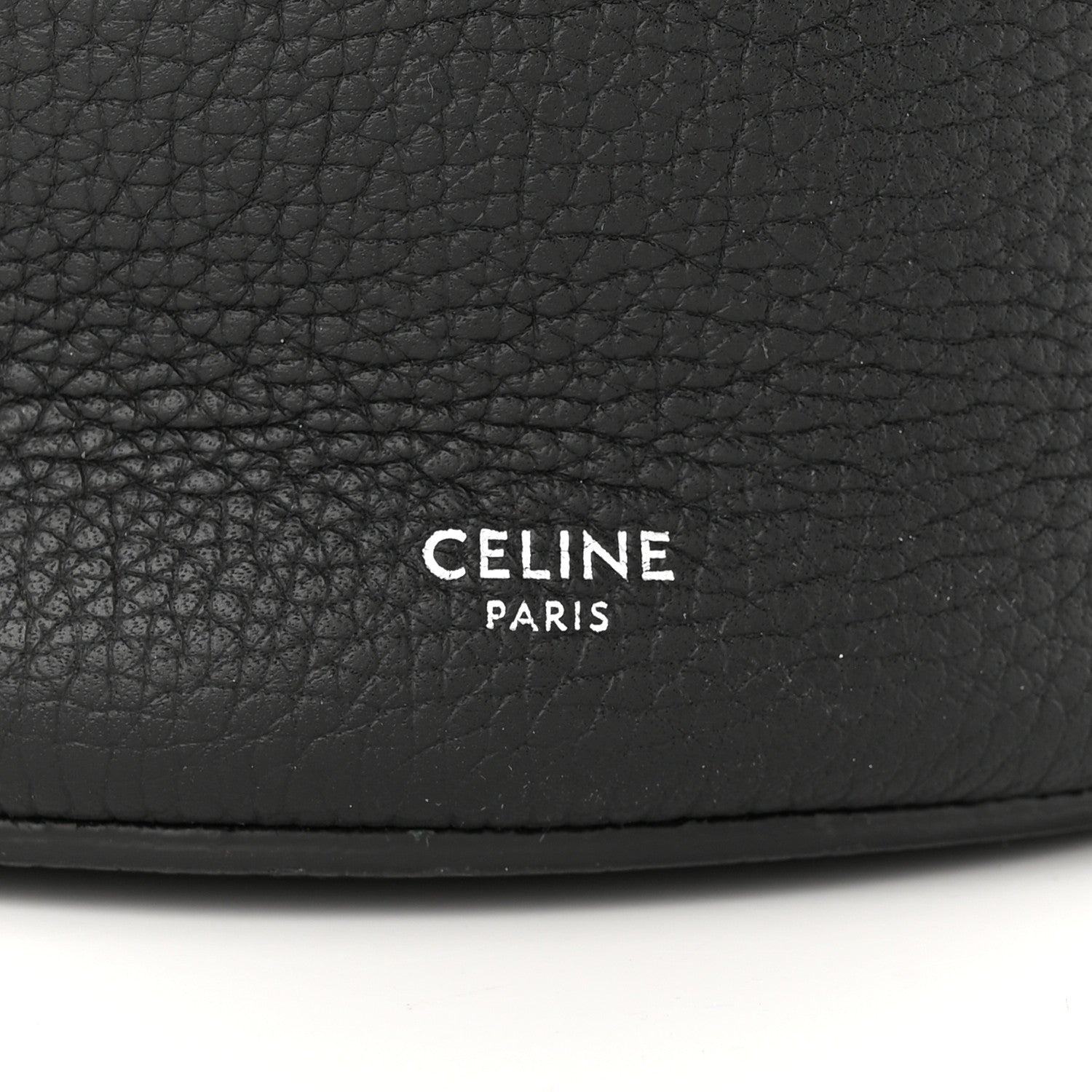 Celine Supple Grained Calfskin Nano Big Bag Bucket Black 6 of 9