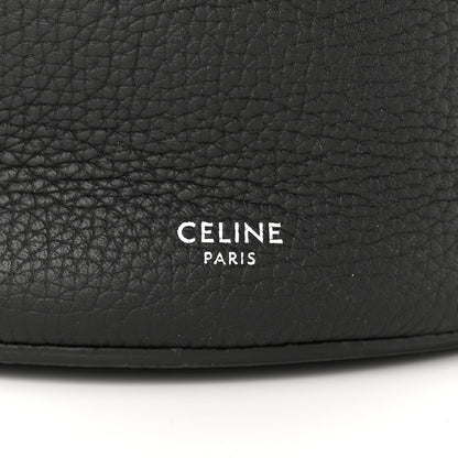 Celine Supple Grained Calfskin Nano Big Bag Bucket Black 6 of 9