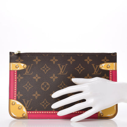 Louis Vuitton Monogram Summer Trunks MM GM Pochette 4 of 7