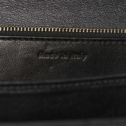 Celine Liege Calfskin Medium Classic Box Flap Bag Black 7 of 10