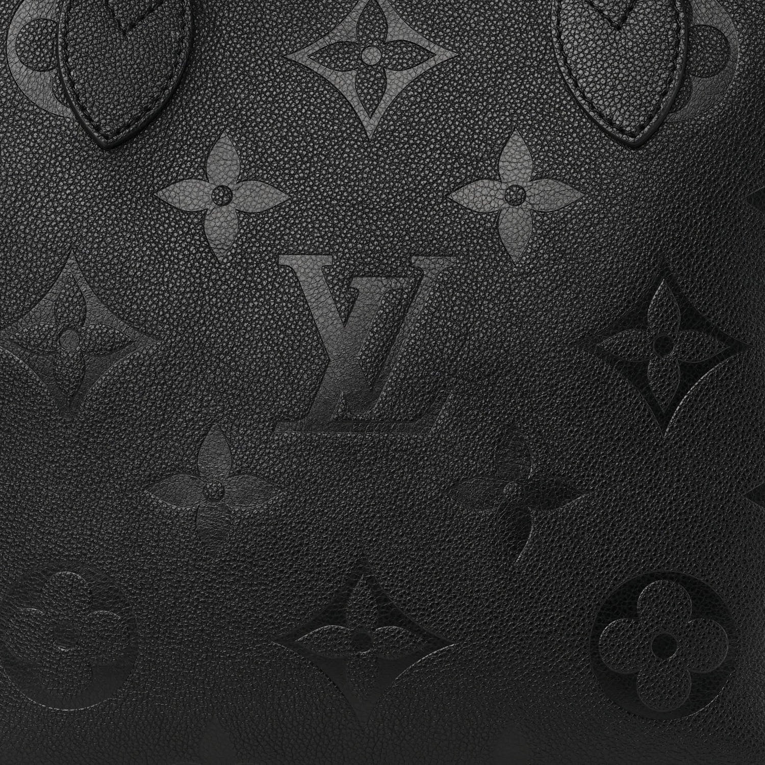 Louis Vuitton Empreinte Monogram Giant Neverfull MM Black 8 of 11