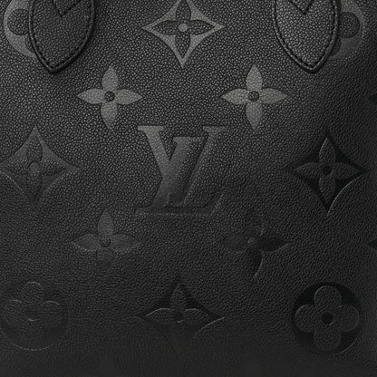 Louis Vuitton Empreinte Monogram Giant Neverfull MM Black 8 of 11