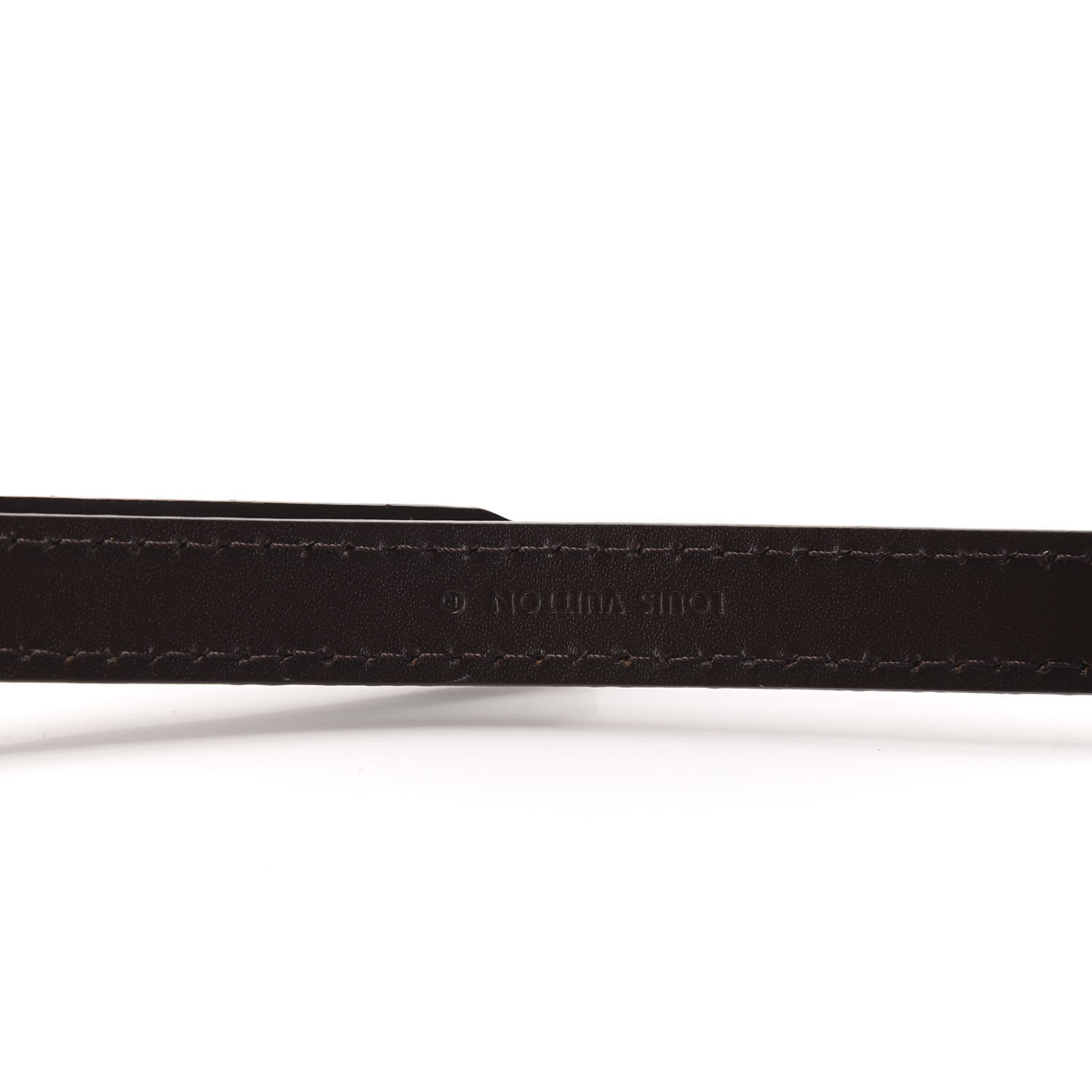 Louis Vuitton Calfskin 16mm Adjustable Shoulder Strap Brown 3 of 3