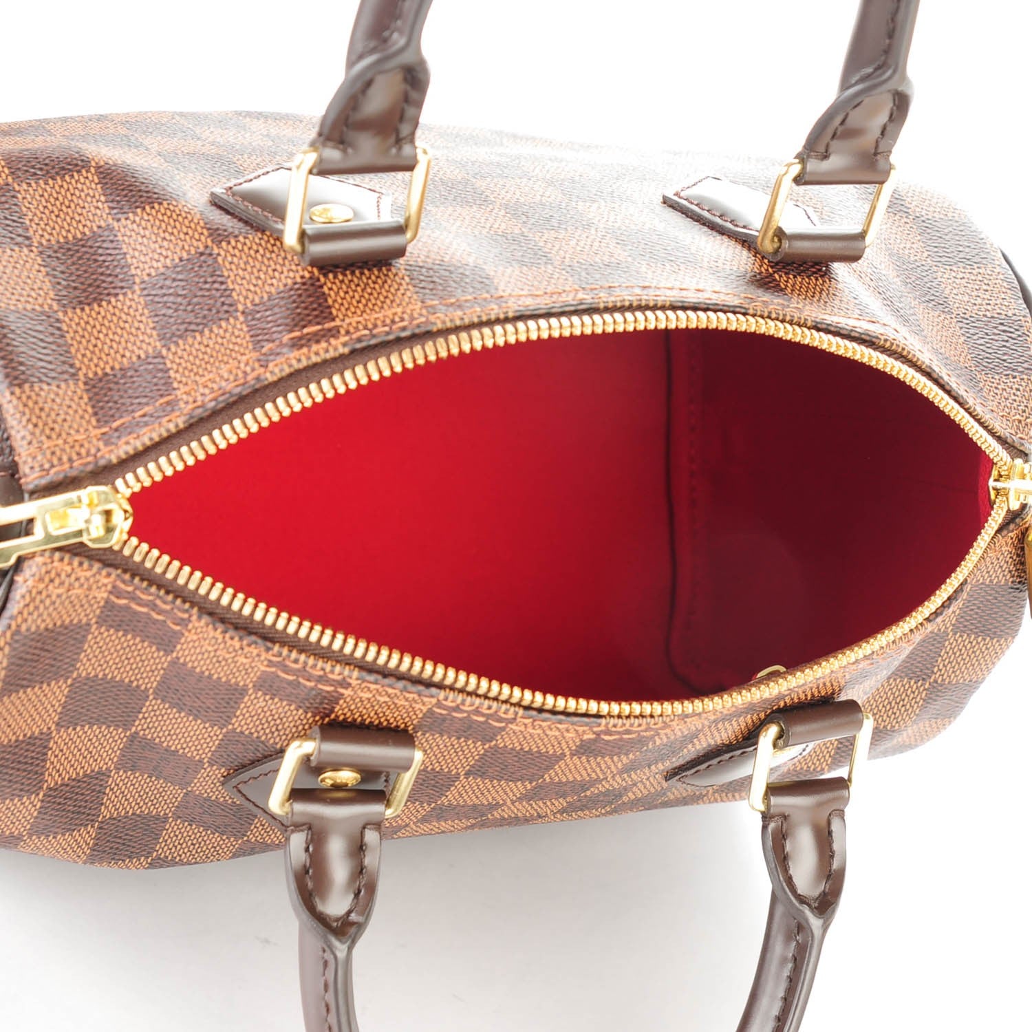 Louis Vuitton Damier Ebene Speedy Bandouliere 25 5 of 6