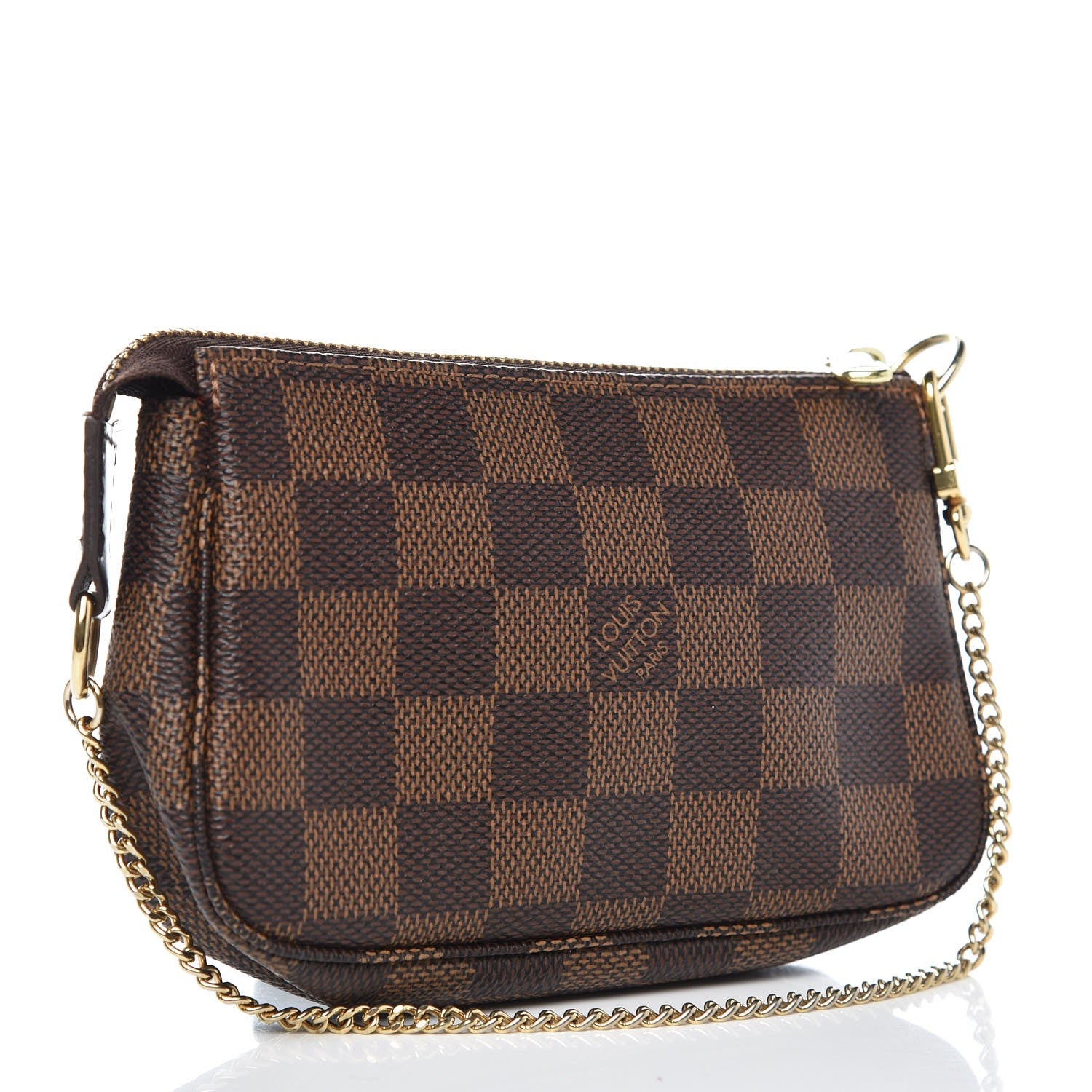 Louis Vuitton Damier Ebene Mini Pochette Accessories 3 of 7