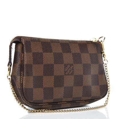 Louis Vuitton Damier Ebene Mini Pochette Accessories 3 of 7
