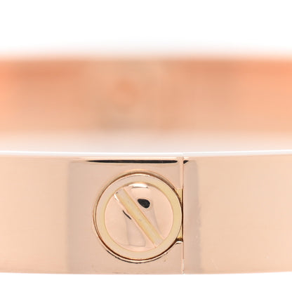 Cartier 18K Pink Gold LOVE Bracelet 19 4 of 7