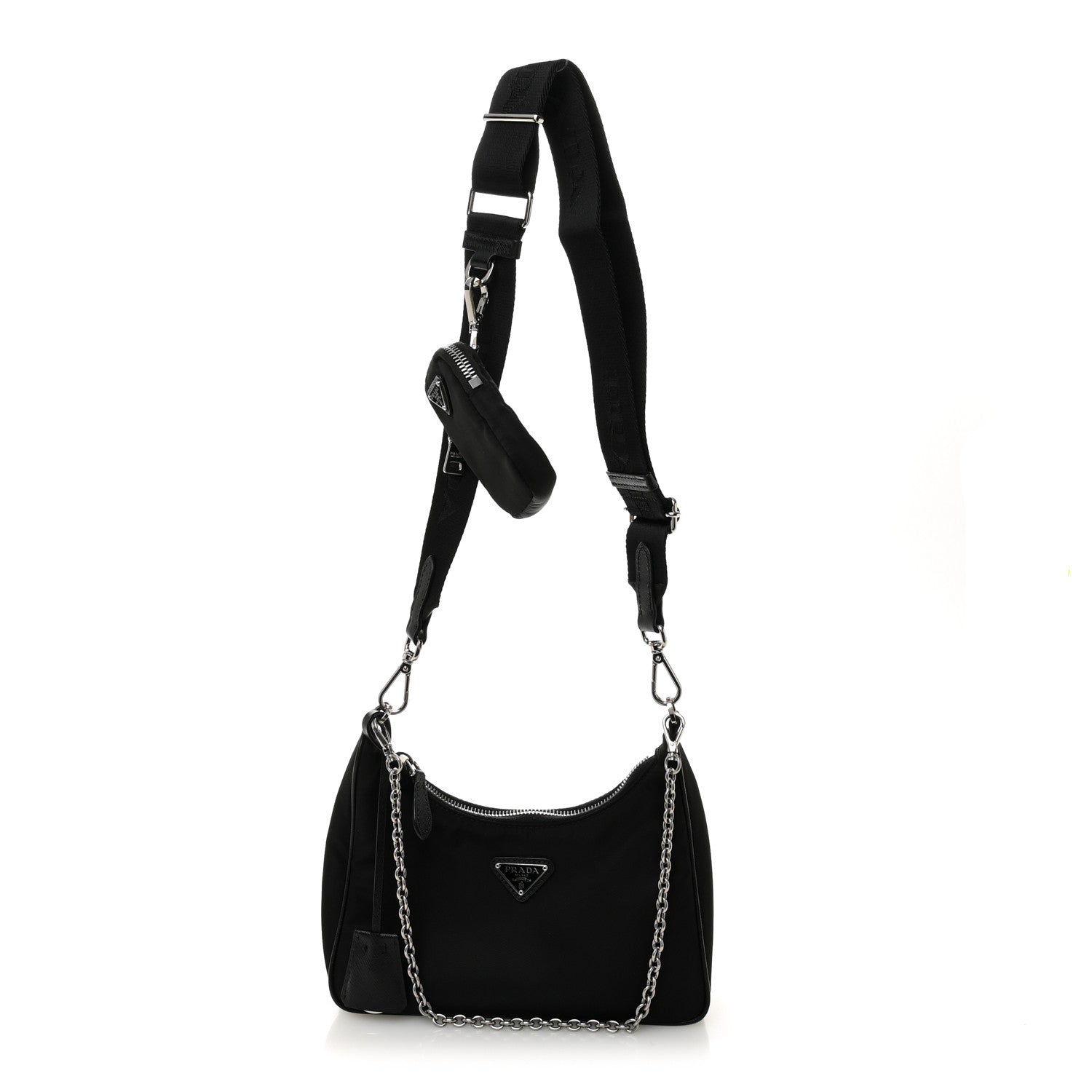 Prada Nylon Re-Edition 2005 Shoulder Bag Black 1 of 11
