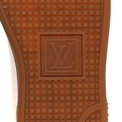 Louis Vuitton Calfskin Frontrow Sneakers 35 Blue 6 of 8