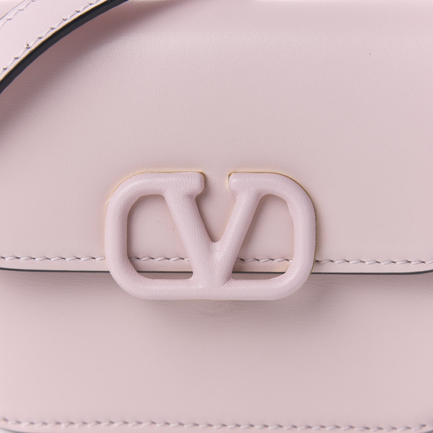 Valentino Garavani Smooth Calfskin Micro VSling Shoulder Bag Rose Quartz 9 of 9