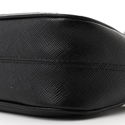 Prada Saffiano Lux Re-Edition 2005 Shoulder Bag Black 11 of 11