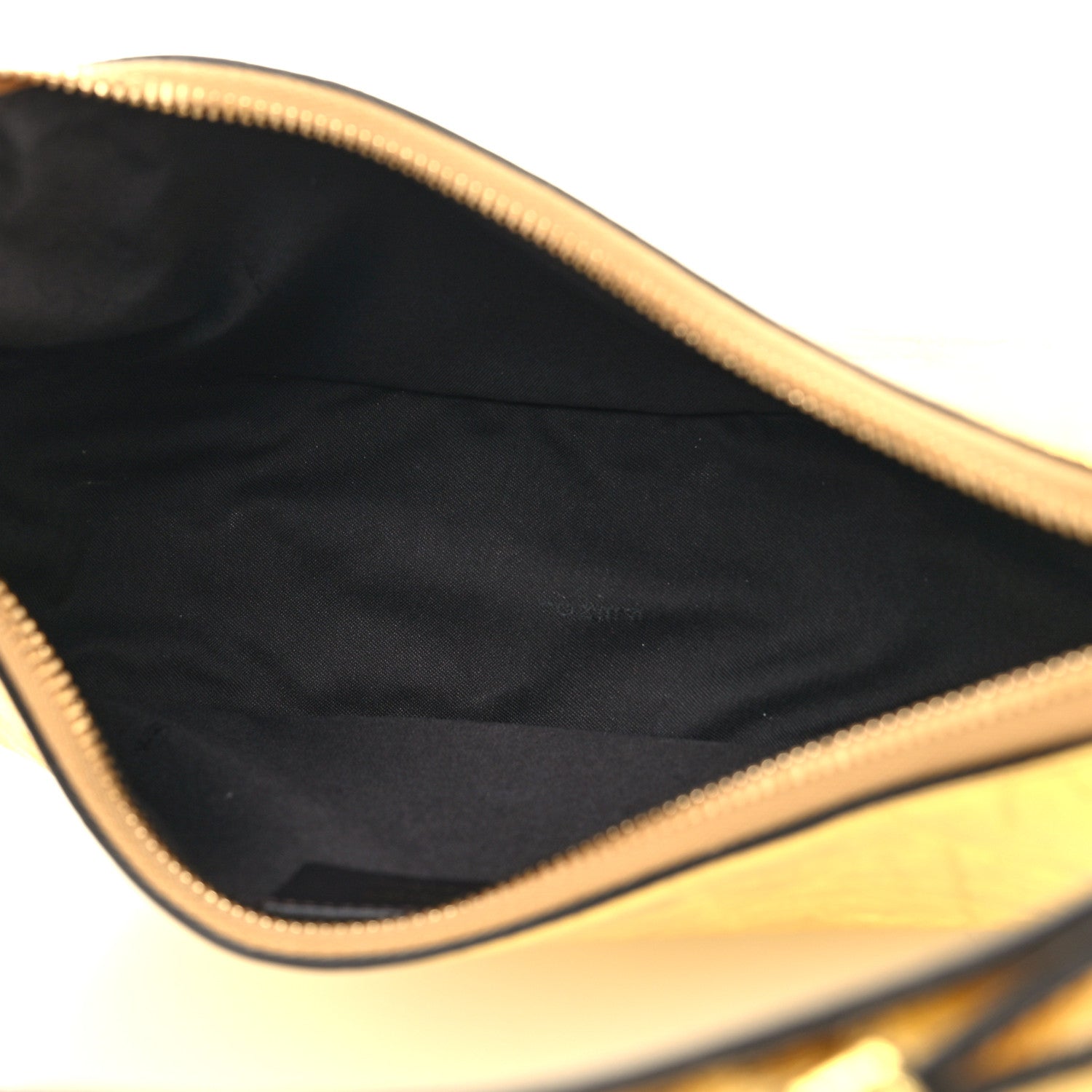 Fendi Rock Millenium Small Fendigraphy Hobo Gold 5 of 11