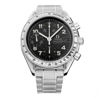 Omega Stainless Steel 39mm Speedmaster Chronograph Automatic Watch Black 3513.52 1 of 6