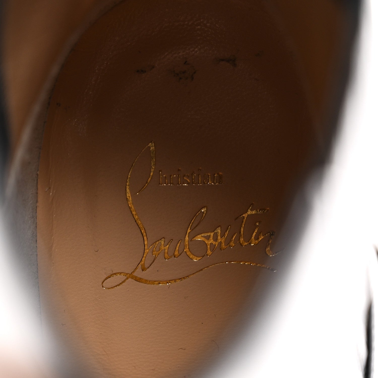 Christian Louboutin Calfskin Shine Me In The 90s 85 Ankle Boots 38 Black 9 of 10