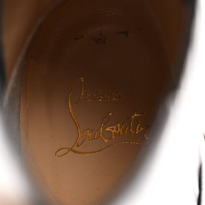 Christian Louboutin Calfskin Shine Me In The 90s 85 Ankle Boots 38 Black 9 of 10