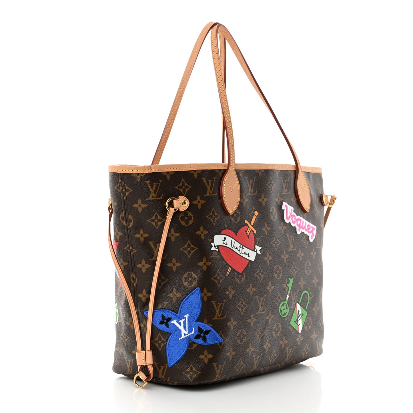 Monogram Travel Stickers Neverfull MM