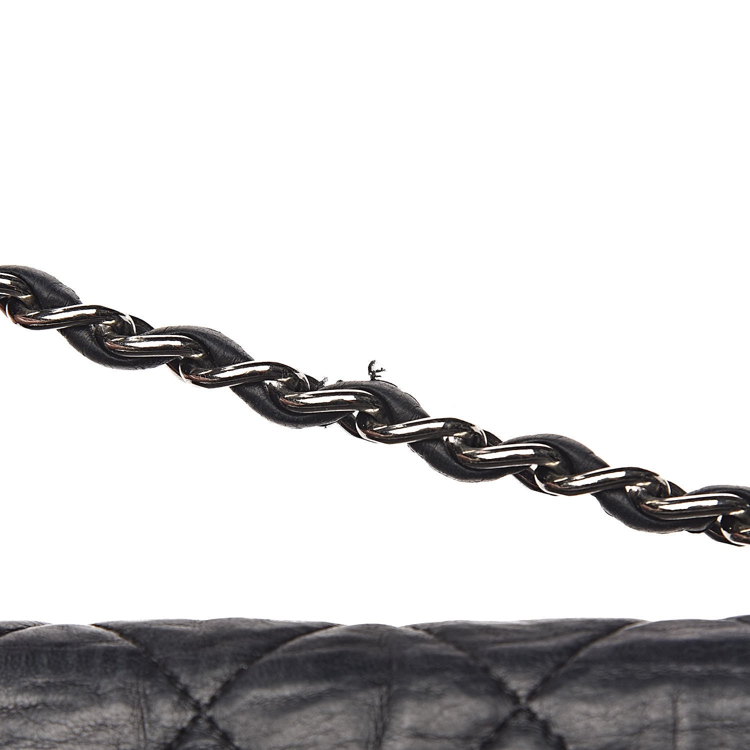 Chanel Lambskin Quilted Maxi Single Flap Black 15 of 28