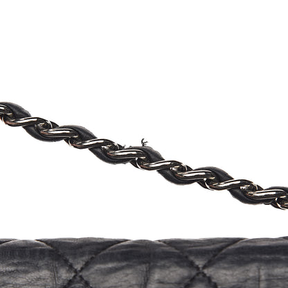 Chanel Lambskin Quilted Maxi Single Flap Black 15 of 28