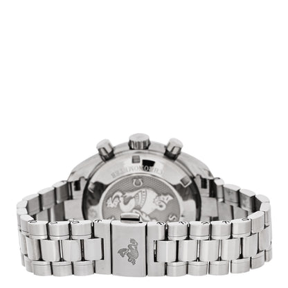 Omega Stainless Steel Diamond Bezel Mother of Pearl 38mm Speedmaster Chronograph Automatic Watch 324.15.38.40.05.001 3 of 5