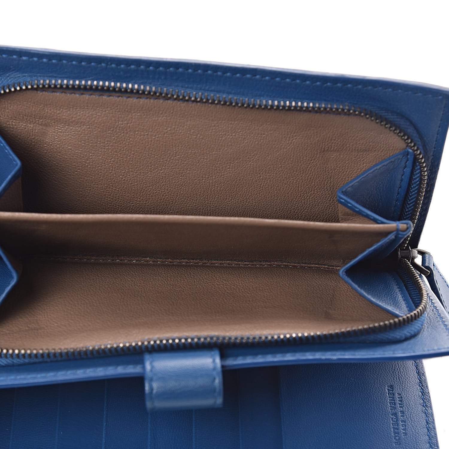 Bottega Veneta Nappa Intrecciato Continental Wallet Bleuette 7 of 7