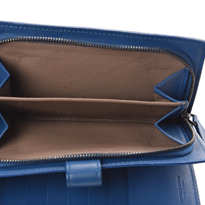 Bottega Veneta Nappa Intrecciato Continental Wallet Bleuette 7 of 7