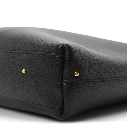 Chloe Grained Calfskin Marcie Hobo Bag Black 9 of 9