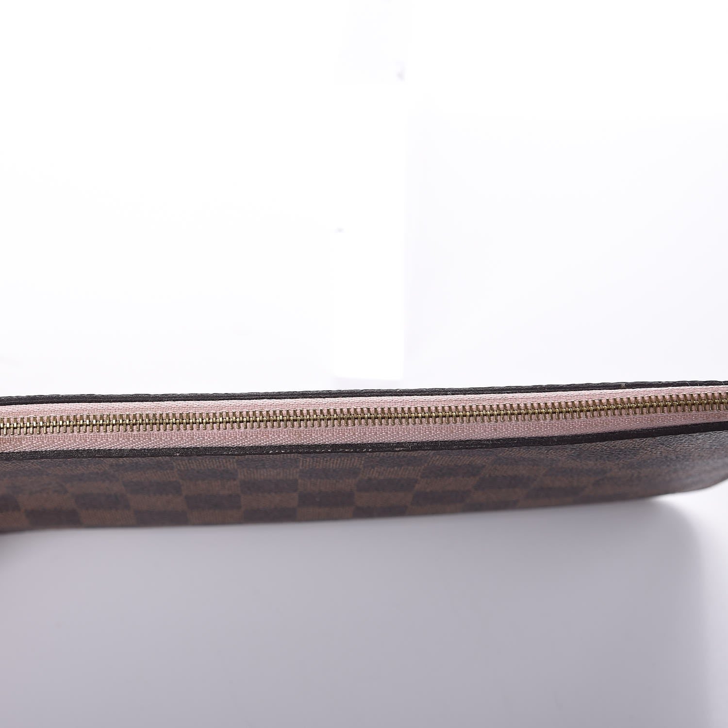 Louis Vuitton Damier Ebene Neverfull MM GM Pochette Rose Ballerine 9 of 10