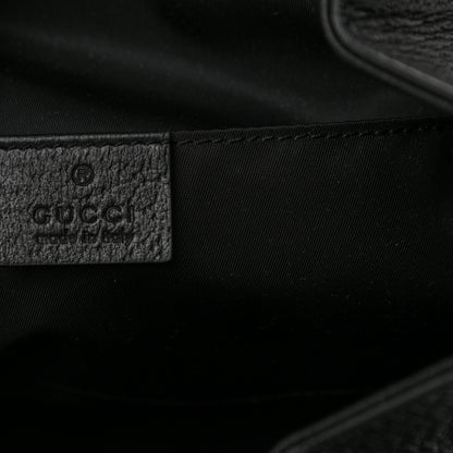 Gucci Econyl Nylon Monogram Off The Grid Drawstring Bucket Backpack Black 6 of 9