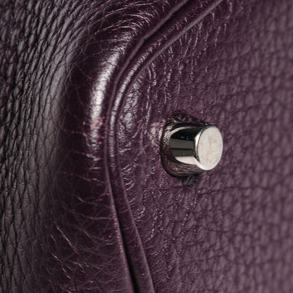Hermes Taurillon Clemence Picotin Lock 18 Raisin 7 of 10
