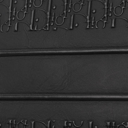 Christian Dior Oblique Calfskin Embossed Large Book Tote Black 16 of 17