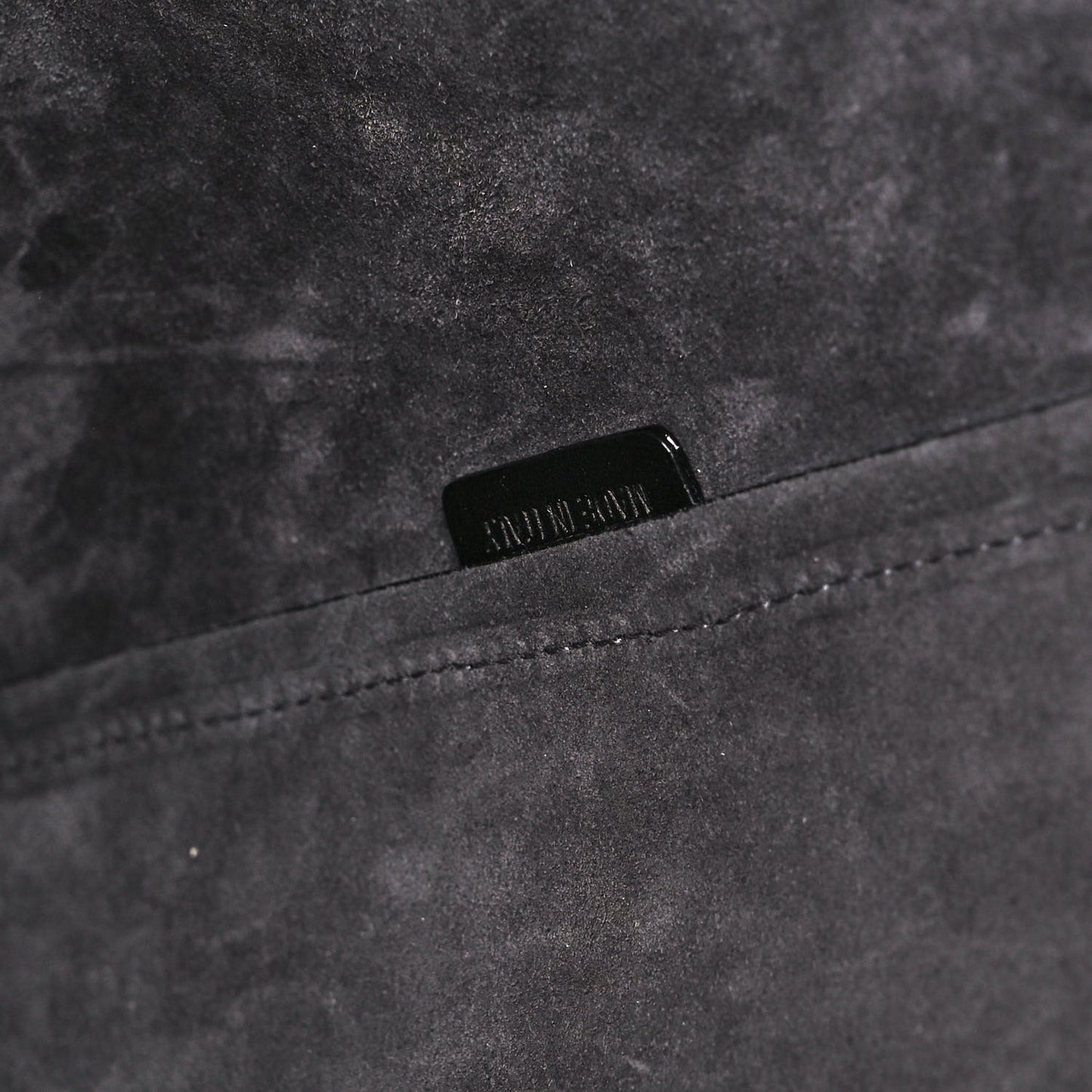 Calfskin Crocodile Embossed Nine2Five East West Tote Black