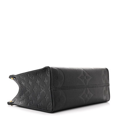 Louis Vuitton Empreinte Monogram Giant Onthego PM Black 4 of 11