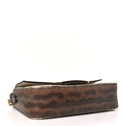Fendi Vitello Karung Effect FF Mini Baguette Beige 4 of 11