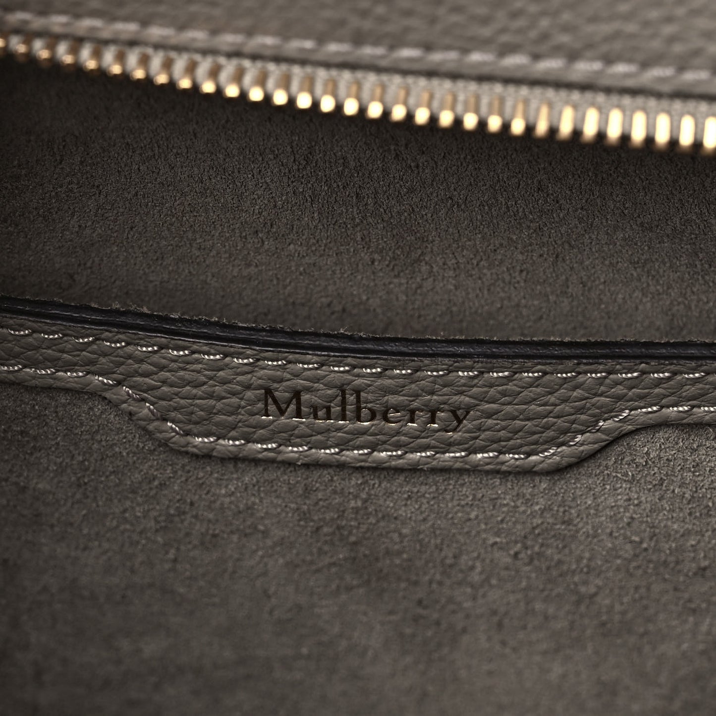 Small Classic Grain Small Zipped Bayswater Grey