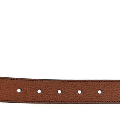Gucci New Denim GG Monogram Dollar Calfskin Belt 80 32 Blue Tea Cuir Epilog 3 of 7