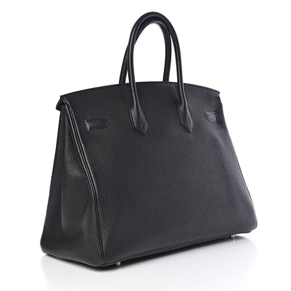 Hermes Togo Birkin 35 Black 3 of 14