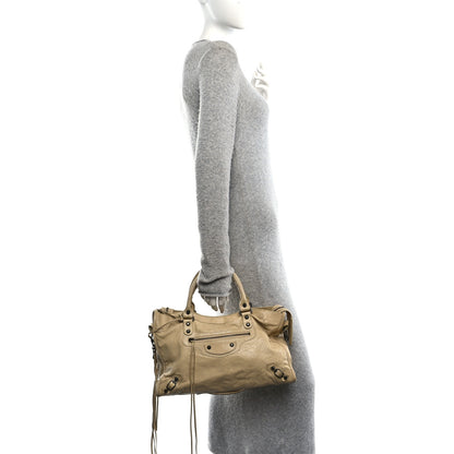 Balenciaga Agneau Classic Hardware City Dune 2 of 11