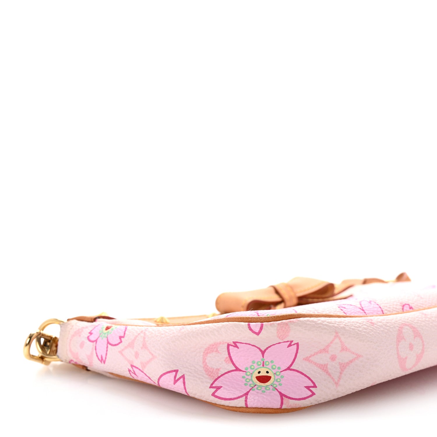 Louis Vuitton Monogram Cherry Blossom Pochette Accessories Pink 8 of 9