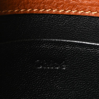 Chloe Calfskin Small Nile Bracelet Minaudiere Bag Caramel 6 of 10