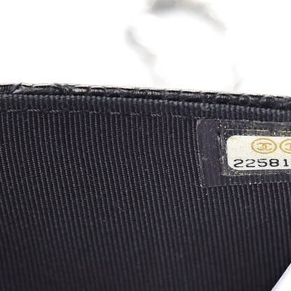 Chanel Caviar Quilted Wallet On Chain WOC Black 8 of 15