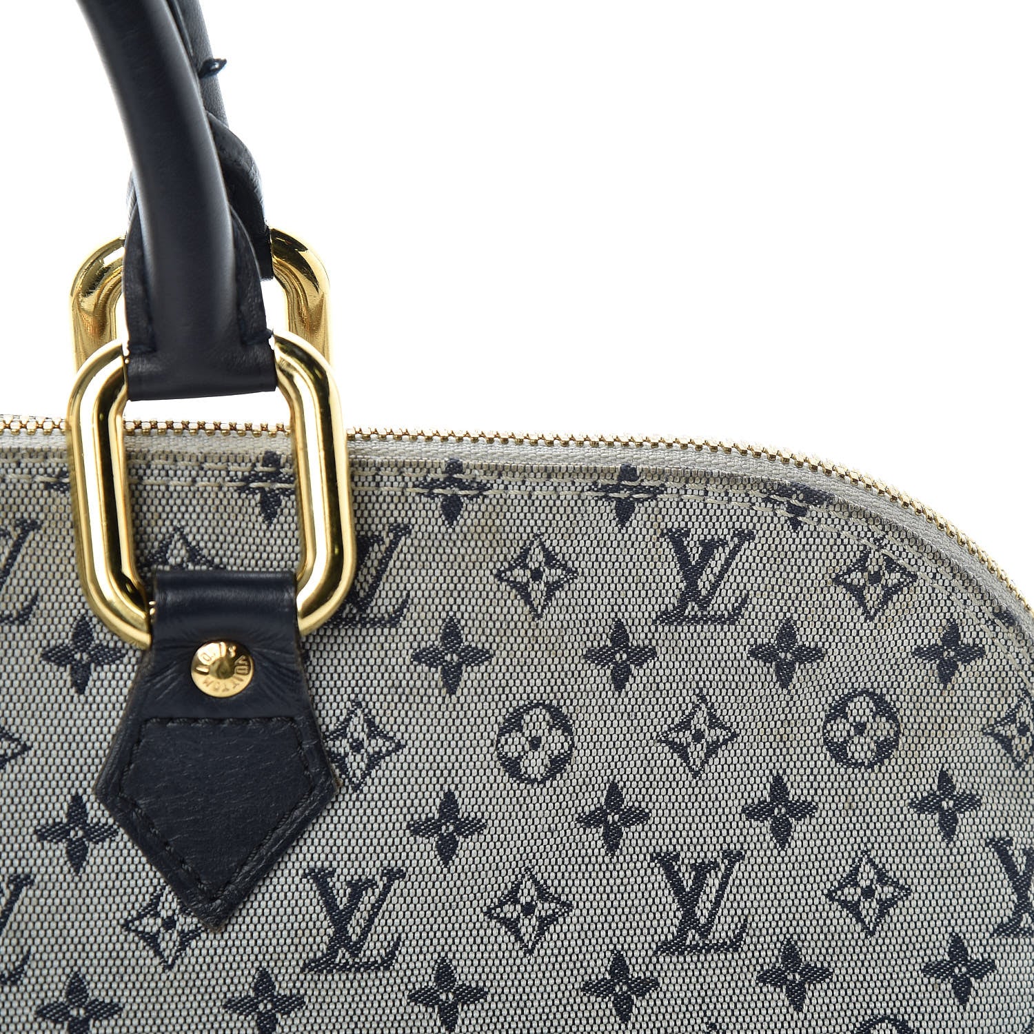 Louis Vuitton Mini Monogram Alma Long Blue 23 of 24
