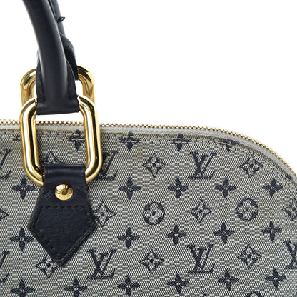 Louis Vuitton Mini Monogram Alma Long Blue 23 of 24