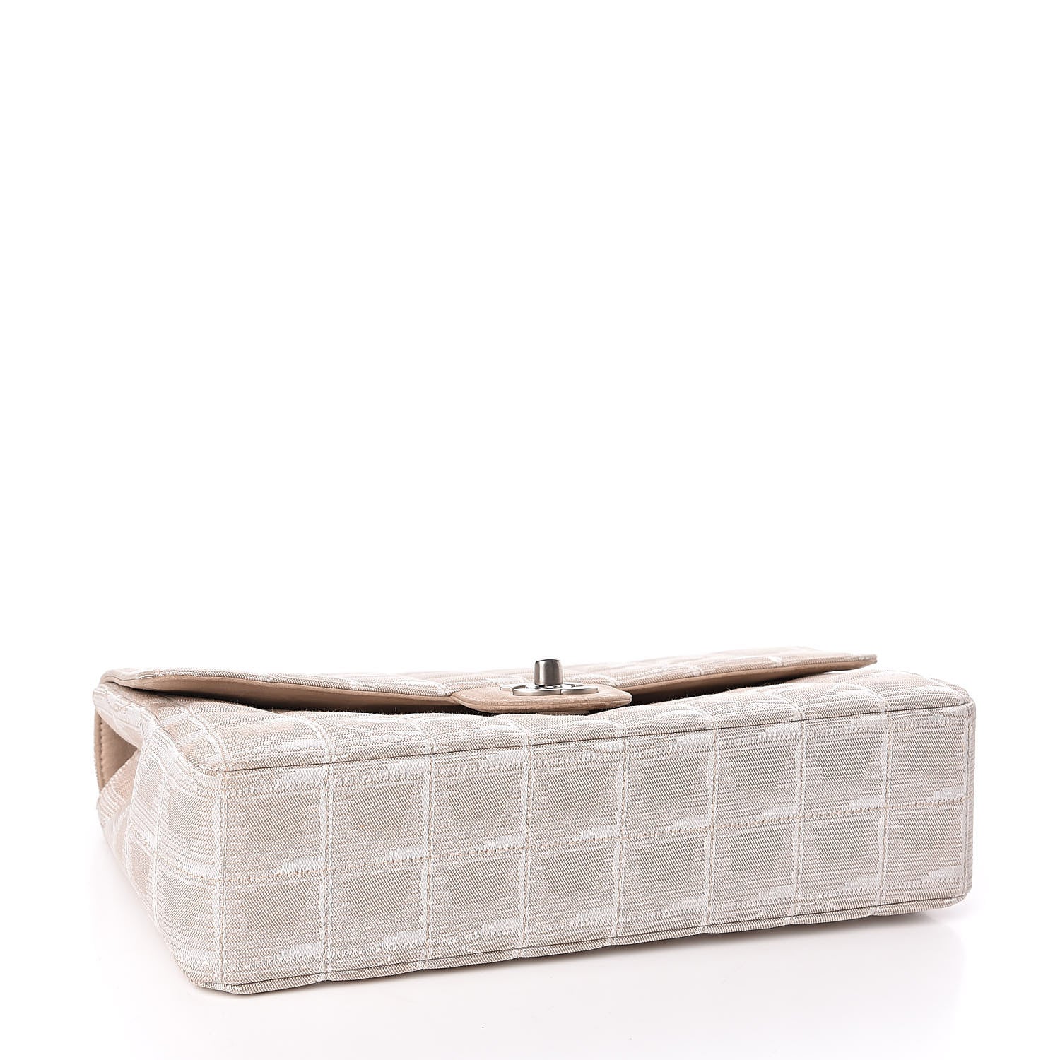 Chanel Nylon Medium Travel Flap Light Beige 5 of 16