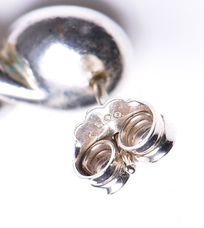 Tiffany Sterling Silver Infinilty Pearl Earrings 5 of 5