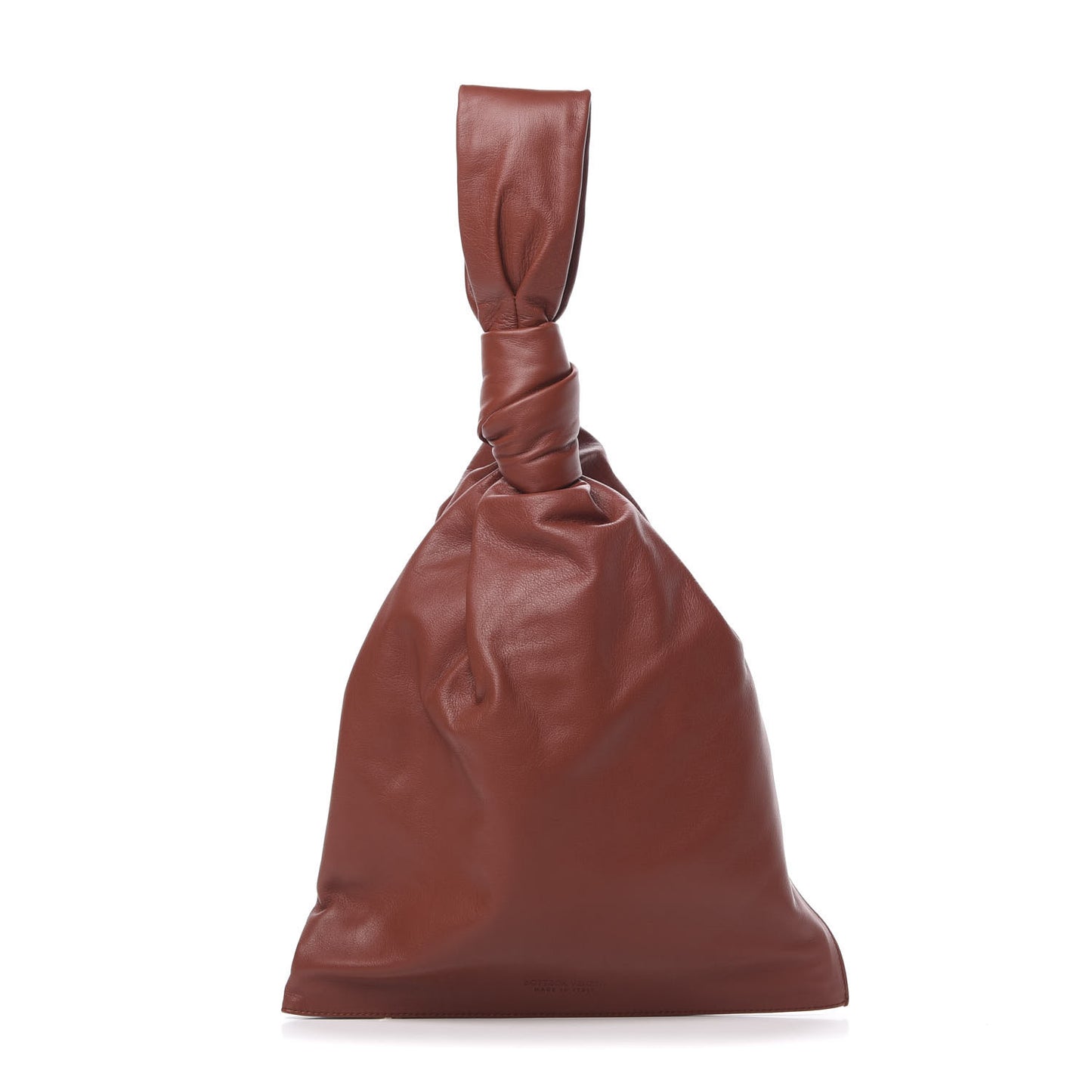 Supple Calfskin BV Twist Rust