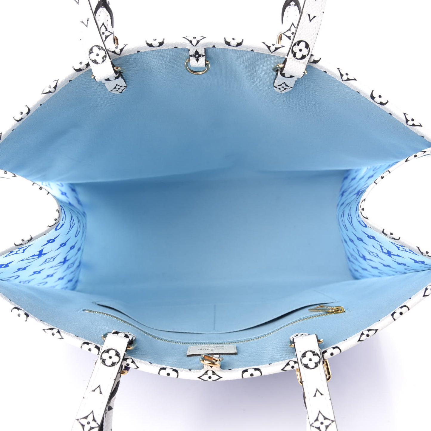 Monogram Giant Saint Tropez Onthego Blue