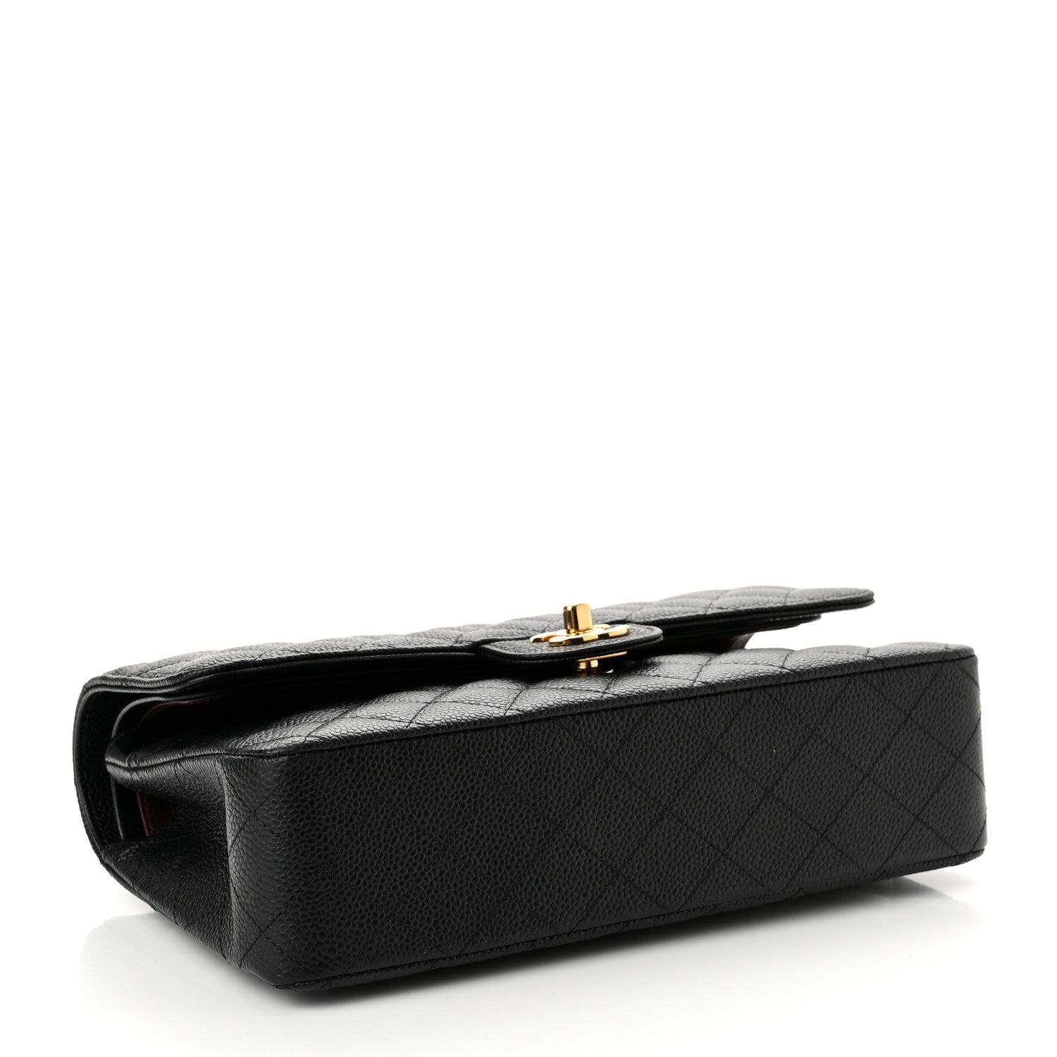 Chanel Caviar Quilted Medium Double Flap Black 4 of 10